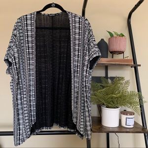 Black & White Cardigan